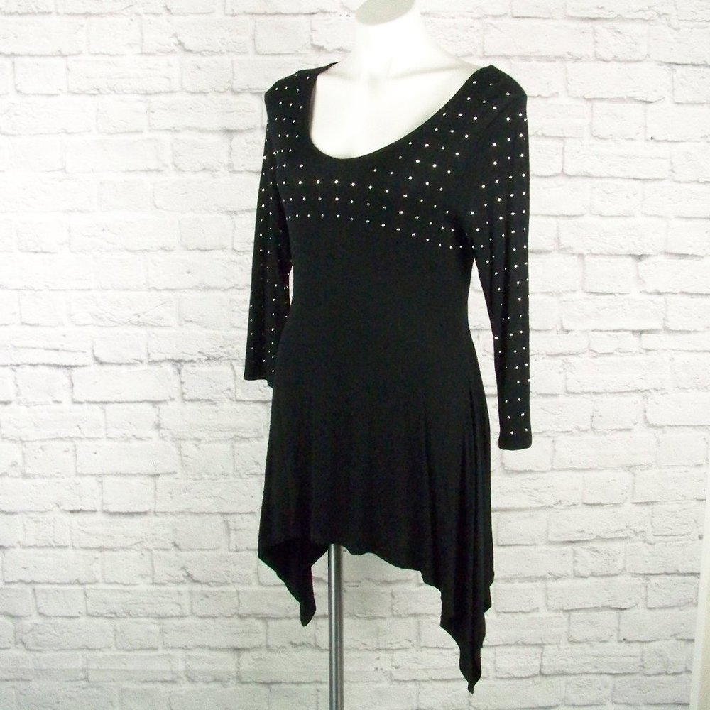 Belldini Top With Silver Embellishment